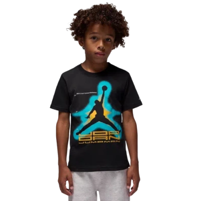 Jordan Kids' Boys Preschool   Gamma 24 Retro T-shirt In Black