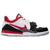 Jordan Men's Air  Legacy 3 Low Shoes In Black/white/fire Red