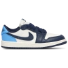 Jordan Boys Preschool   Retro 1 Low Og In Obsidian/university Blue/sail