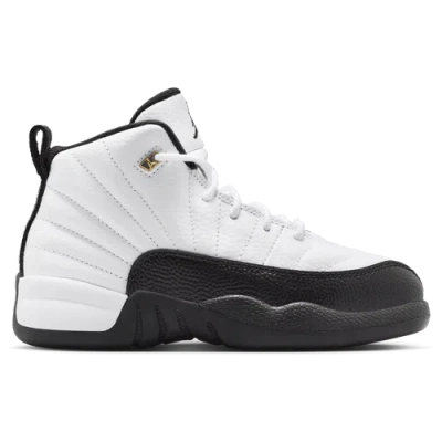Jordan Kids'  Retro 12 In White/black/taxi
