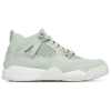 Jordan Boys Preschool   Retro 4 In Sail/metallic Silver/seafoam