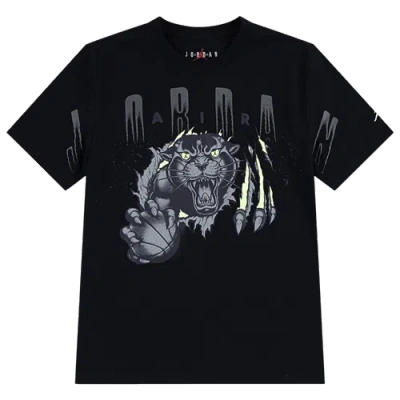 Jordan Kids' Boys Preschool   Unleash The Beast Short Sleeve T-shirt In Black