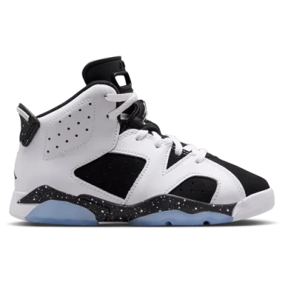Jordan Kids' Boys Retro 6 In Black/white/black