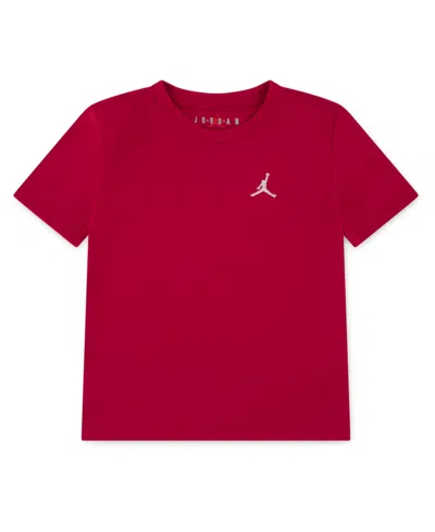 Jordan Babies' Boys' Toddler 2t-4t Jumpman Air Embroidery Crewneck T-shirt In Red