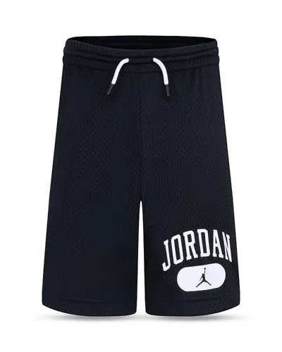 Jordan Boys' Woodmark Jumpman Mesh Shorts - Big Kid In Black