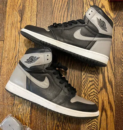 Pre-owned Jordan Brand 1 Shadow 2017 Shoes In Black/gray