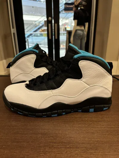 Pre-owned Jordan Brand 10 Retro ‘powder' (2014) Shoes In White