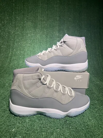 Pre-owned Jordan Brand 11 Cool Gray Size 8.5 Shoes In Grey
