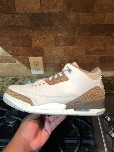 Pre-owned Jordan Brand 3 Palomino Shoes In Brown
