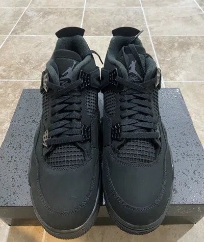 Pre-owned Jordan Brand 4 Black Cat (2025) Shoes