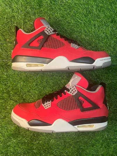 Pre-owned Jordan Brand 4 Toro Shoes In Red