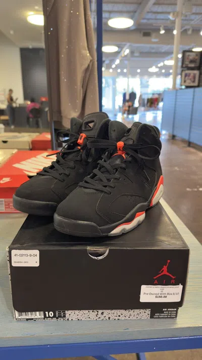 Pre-owned Jordan Brand 6 Infd 2019 Size 10 Shoes In Black