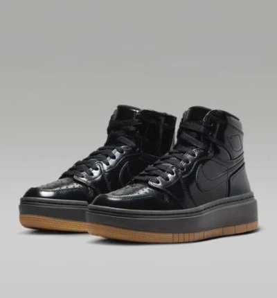 Pre-owned Jordan Brand Air  1 Elevate High Se Black Women's 6.5 Shoe Sneaker Authentic