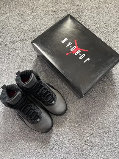 Pre-owned Jordan Brand Air Jordan 10 Shadow 2018 - Size 9.5 Shoes In Gray