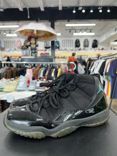 Pre-owned Jordan Brand Air Jordan 11 Gamma Blue Sz. 10.5 (2013) Shoes In Black
