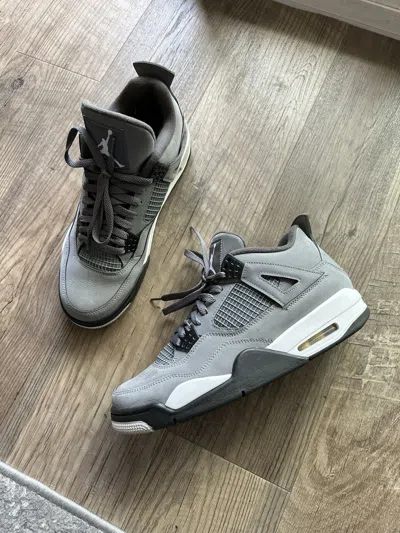 Pre-owned Jordan Brand Air Jordan 4 Cool Grey 2019 Shoes