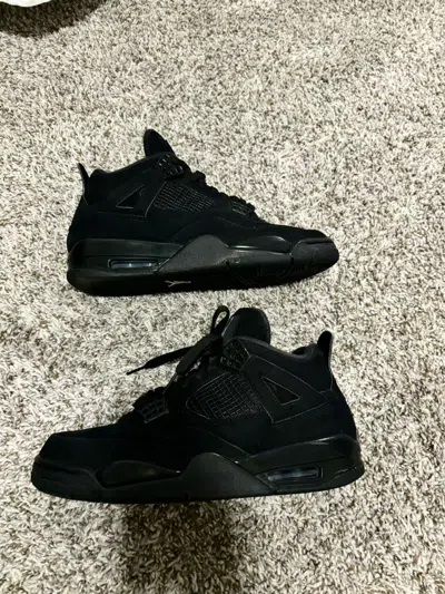 Pre-owned Jordan Brand Air Jordan 4 Retro 'black Cat' 2020 (great Deal Worn Once) Shoes