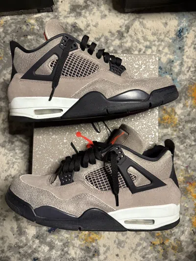 Pre-owned Jordan Brand Air Jordan Retro 4 Taupe Haze Size 11 Shoes In Brown
