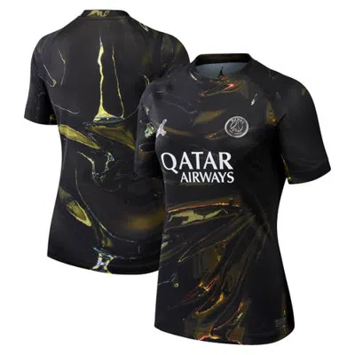 Jordan Brand Black Paris Saint-germain 2025/26 Fifth Stadium Replica Jersey