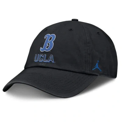 Jordan Brand Black Ucla Bruins 2025 On-field Club Adjustable Hat