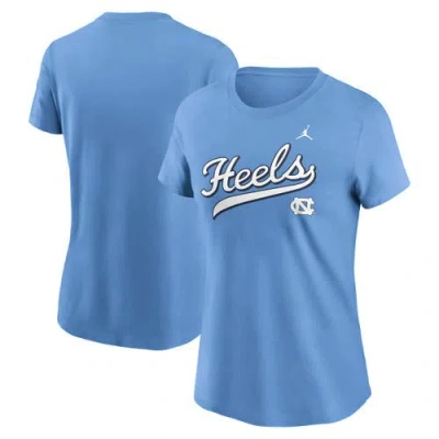 Jordan Brand Carolina Blue North Carolina Tar Heels Local Script T-shirt