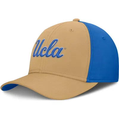 Jordan Brand Gold/blue Ucla Bruins 2025 Sideline Rise Local Performance Flex Hat