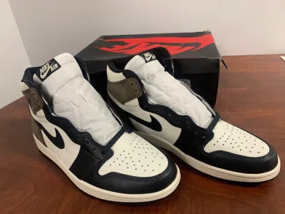 Pre-owned Jordan Brand  1 Retro High Dark Mocha Sneakers – Size Us 10.5