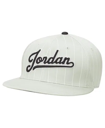 Jordan Brand Men's And Women's Mint Flight Mvp Pro Snapback Hat In Gray