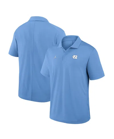 Jordan Brand Men's  Carolina Blue North Carolina Tar Heels Primetime Victory Plus Dri-fit Polo Shirt