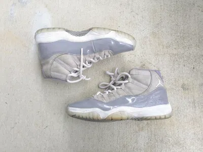 Pre-owned Jordan Brand Nike Air Jordan 11 Retro Cool Gray Ct8012-005 11.5 Shoes