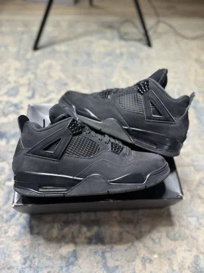 Pre-owned Jordan Brand Nike Air Jordan 4 Black Cat (2020) Shoes