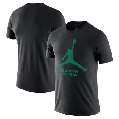 Jordan Brand Nike Black Boston Celtics Essential Jumpman T-shirt