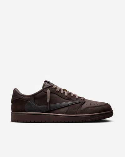 Jordan Brand Nike X Travis Scott Air Jordan 1 Low Og "velvet Brown" | Brown | Size: