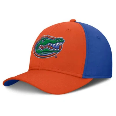 Jordan Brand Orange/royal Florida Gators 2025 Sideline Rise Local Performance Flex Hat