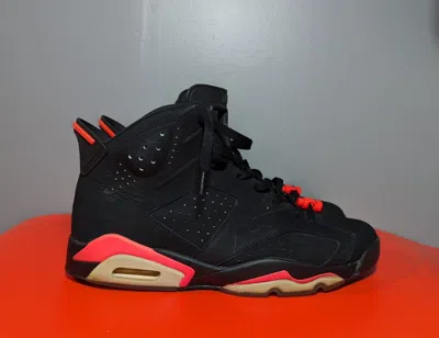 Pre-owned Jordan Brand Size 12 - Jordan 6 Retro Infd Black 2014 Shoes