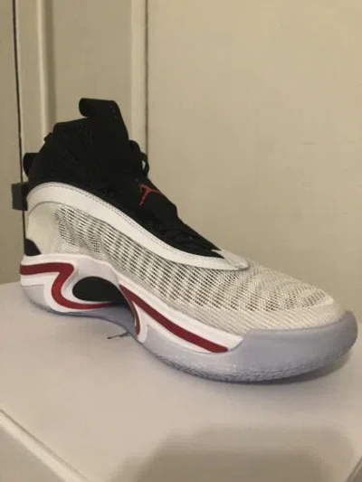 Pre-owned Jordan Brand Size 15  Xxxvi (36) White/university Red/black Basketball Shoes