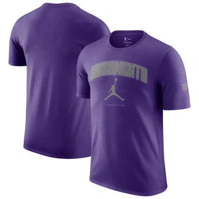 Jordan Brand Unisex Purple Sacramento Kings Essential Cities T-shirt