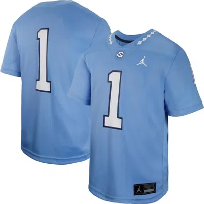 Jordan Brand Kids' Youth  #1 Carolina Blue North Carolina Tar Heels Untouchable Replica Game Jersey