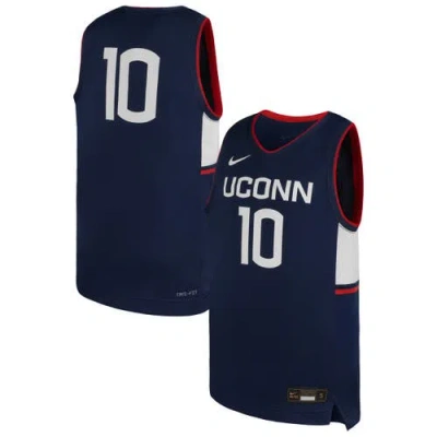Jordan Brand Kids' Youth  #10 Navy Uconn Huskies Replica Basketball Jersey In Blue