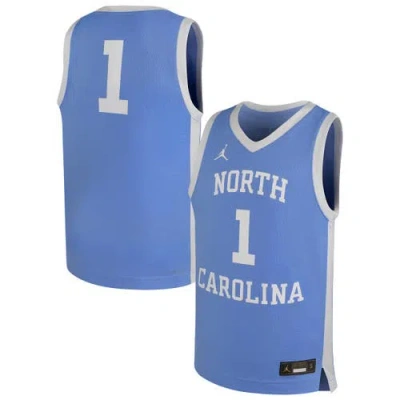 Jordan Brand Kids' Youth  Carolina Blue North Carolina Tar Heels Replica Basketball Jersey