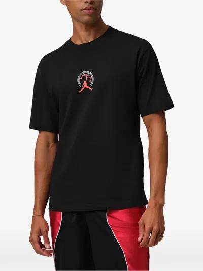 Jordan Broken Records Graphic T-shirt In Black