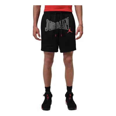 Jordan Brooklyn 18cm Shorts 'black Infrared 23'
