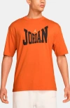 Jordan Brooklyn Collegiate Graphic T-shirt In Orange