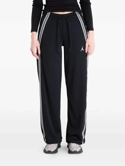 Jordan Brooklyn Drawstring Track Pants In Black