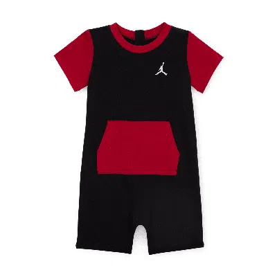 Jordan Brooklyn Essentials Baby (12-) Romper In Black