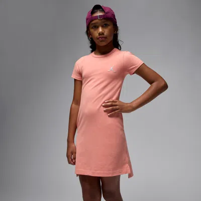 Jordan Brooklyn Essentials Big Kids' Dress In Pink