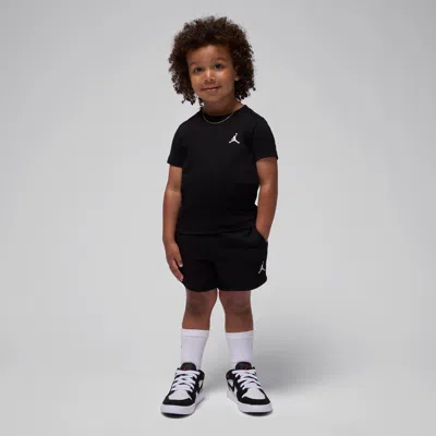 Jordan Babies' Brooklyn Essentials Toddler 2-piece French Terry Shorts Set In Black