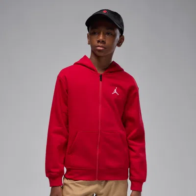 JORDAN BROOKLYN FLEECE BIG KIDS' FULL-ZIP HOODIE,1015859215