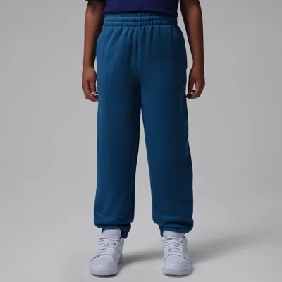 Jordan Brooklyn Fleece Big Kids' Jogger Pants In Blue