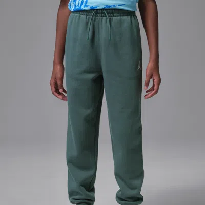 Jordan Brooklyn Fleece Big Kids' Pants In Green